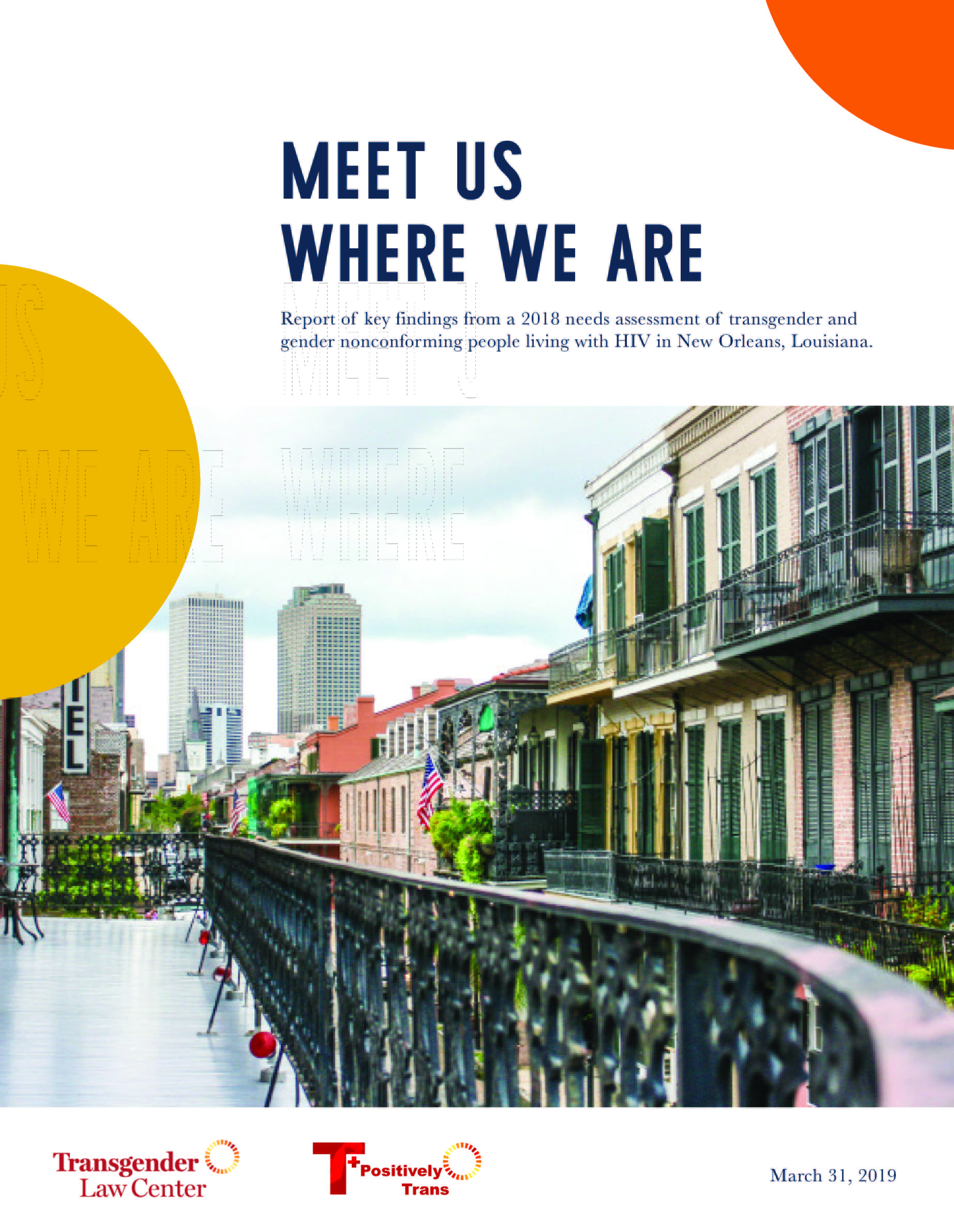 Meet us where we are cover