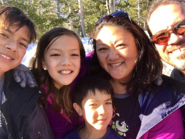 Honda-Phillips family, one of seven families featured in the brief