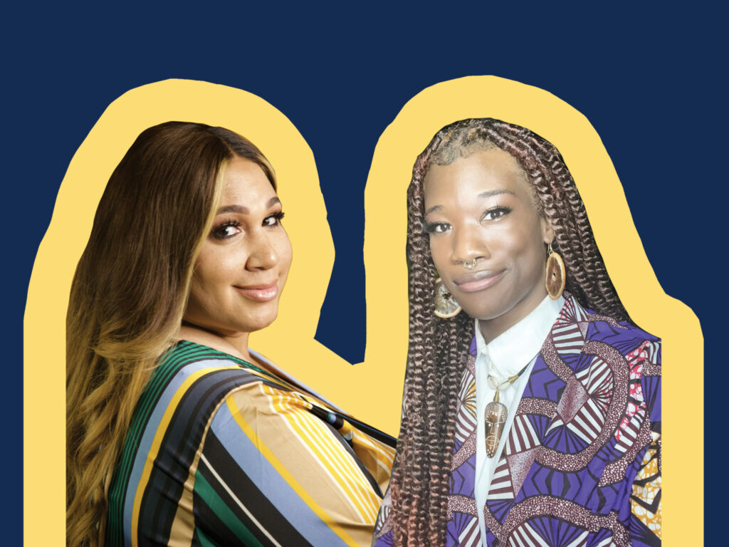 Mariah Moore and Mickaela Bradford