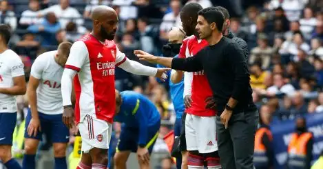 ‘I want him focused’ – Arteta not surprised by Lacazette interview