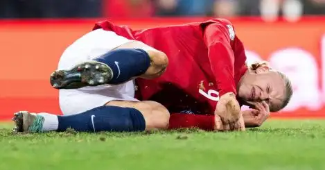 Erling Haaland injury for Norway a recurring problem as team doctor highlights ‘vulnerability’