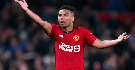Man Utd confirm Casemiro will miss Sheff Utd trip with ‘small issue’ picked up on Brazil duty