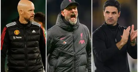 The facts are that Ten Hag has done better than Klopp or Arteta in first 50 games