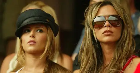 Cheryl Tweedy and Victoria Beckham at 2006 World Cup