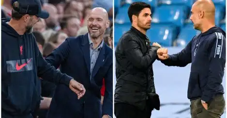 Erik ten Hag now in top 10 Premier League managers of all time above Arteta