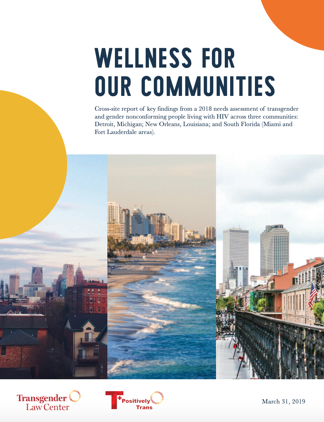 Wellness for our communities cover.